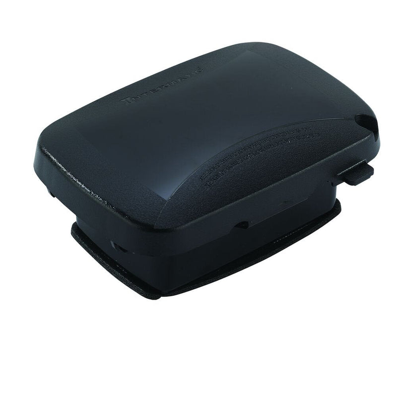 Intermatic WP5000BL Cubierta resistente a la intemperie de plástico extra resistente en uso, unidad única, Vrt/Hrz, 2,25" negra