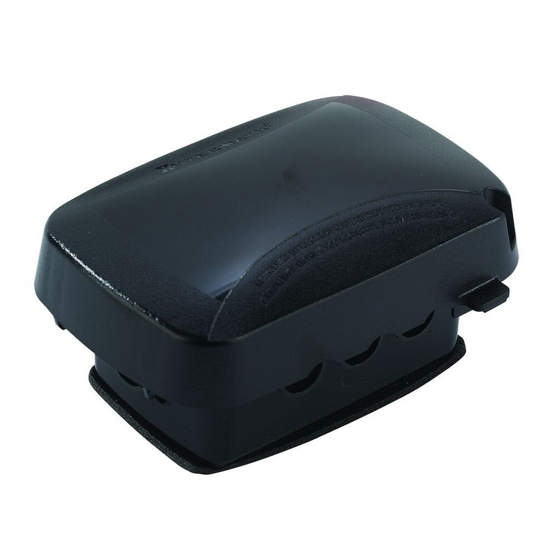 Intermatic WP5100BL Cubierta resistente a la intemperie de plástico extra resistente en uso, unidad única, Vrt/Hrz, 2,75" negra