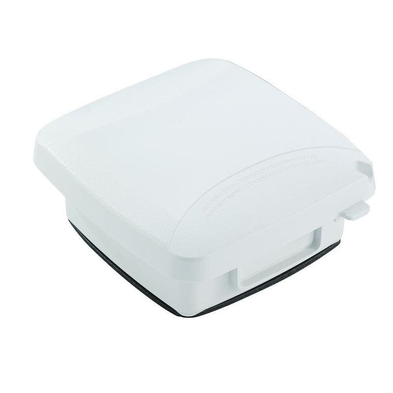Intermatic WP5220W  Extra-Duty Plastic In-Use Weatherproof Cover, Double-Gang, Vrt, 2.25" White