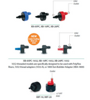 Rain Bird - XBT10 Pressure Compensating Emitters - 1/2 FPT Inlet, 1.0 GPH