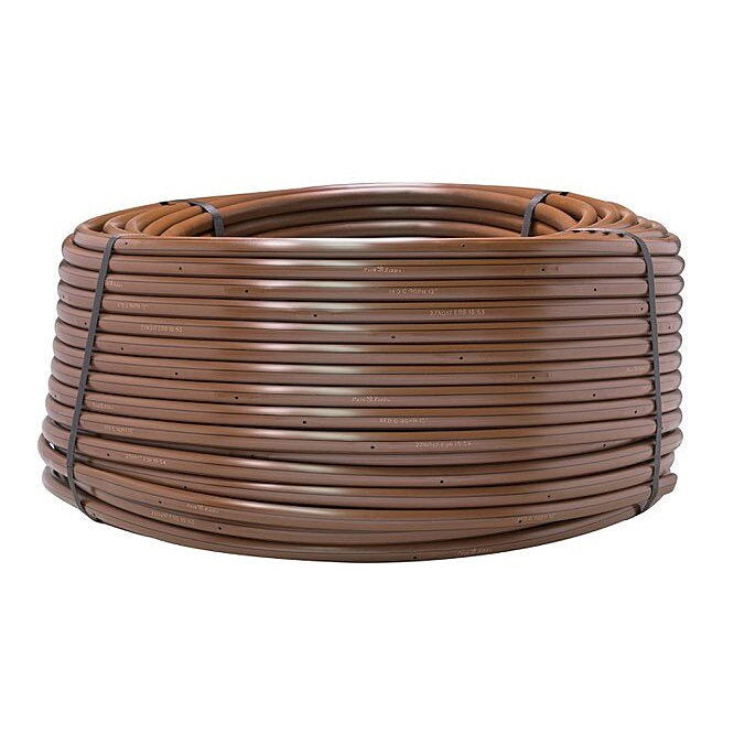 Rain Bird - XFCV-06-18-100 Línea de goteo XFCV con válvula de retención resistente, 0,6 GPH, espaciado de 18", rollo de 100' 
