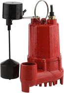 Red Lion RL-SC50V Accessories 1/2 HP, 4300 GPH Sump Pump - Cast Iron w/Vertical Switch