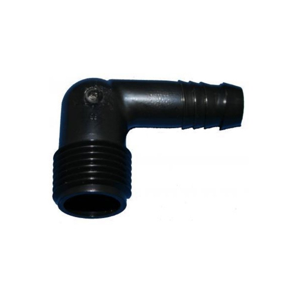 Raccordo Angolare Rain Bird SBE-050, Filetto Esterno 1/2", Per Tubo 16 Mm, 10 Pezzi, Per Irrigazione Giardino Con SPX Flex