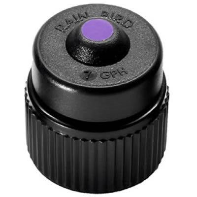 Rain Bird - PCT07 - Pressure Compensating Threaded Low-Flow Bubbler - 7.0 GPH, Violet -  - Irrigation  - Big Frog Supply