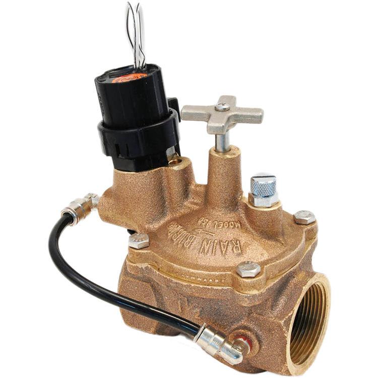 Rain Bird - 100EFBCP 24 VAC 1" Electric Brass Irrigation Valve