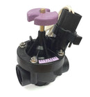 Rain Bird - 100PESBR Válvula de riego industrial de plástico en línea con entrada de 1" (agua recuperada) 