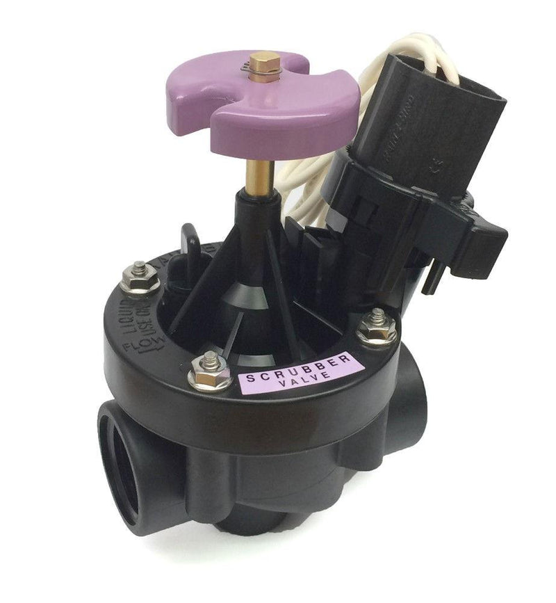 Rain Bird - 100PESBR 1" Inlet Inline Plastic Industrial Itrrigation Valve (Reclaimed Water)