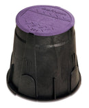 Rain Bird - VB7RNDP - 7 in. Round Valve Box - Purple Lid -  - Irrigation  - Big Frog Supply