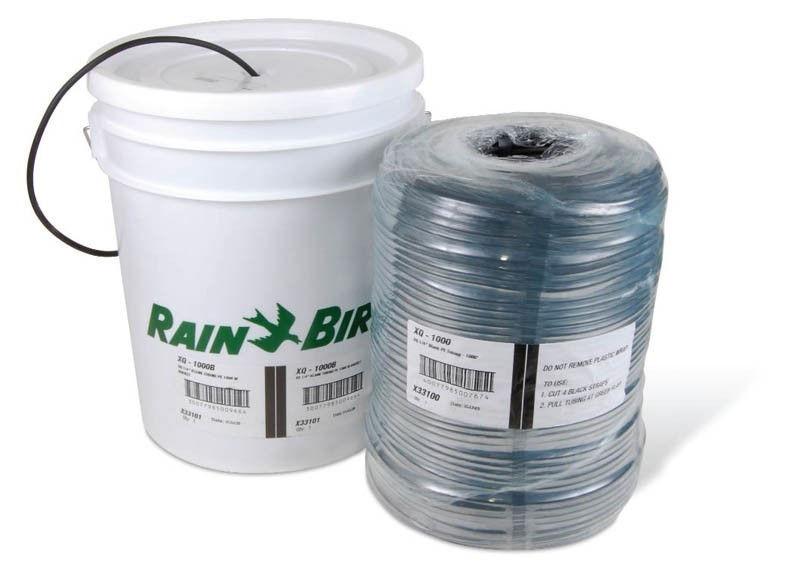 Rain Bird - XQ1000B - 1/4 in. Polyethylene XQ Drip Distribution Tubing - 1,000 ft. Coil in Bucket -  - Irrigation  - Big Frog Supply