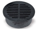 NDS - 6 Inch Black Round Grate -  - Lawn and Garden  - Big Frog Supply
