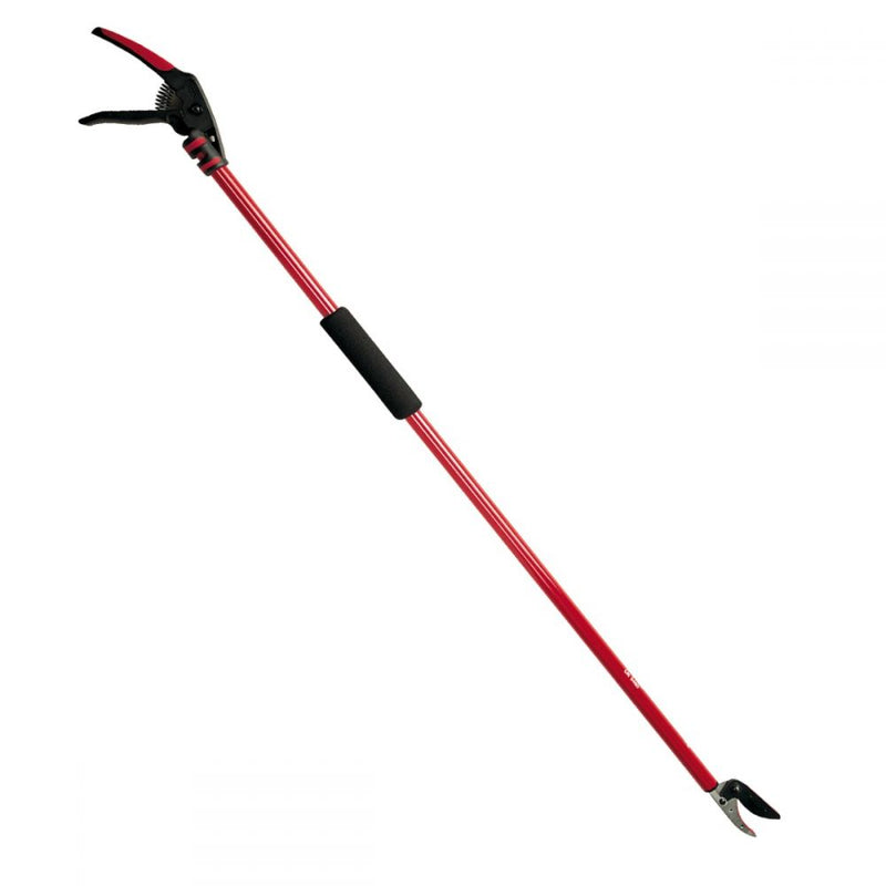 Corona LR 3460 Long Reach Cut 'n' Hold Pruner, Red