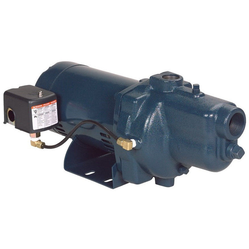 Franklin 91180015 VersaJet Shallow Water Well Cast Iron Jet Pump, 1-1/2 HP, 115/230 V, Single Phase